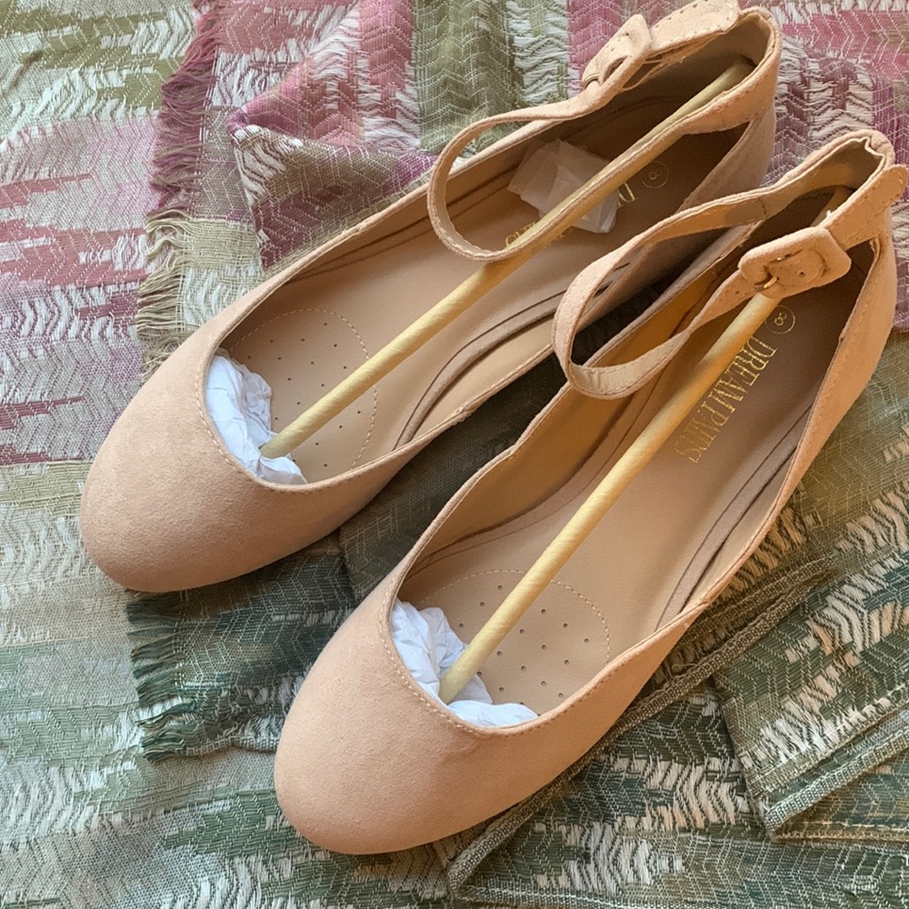 Ankle strap wedges